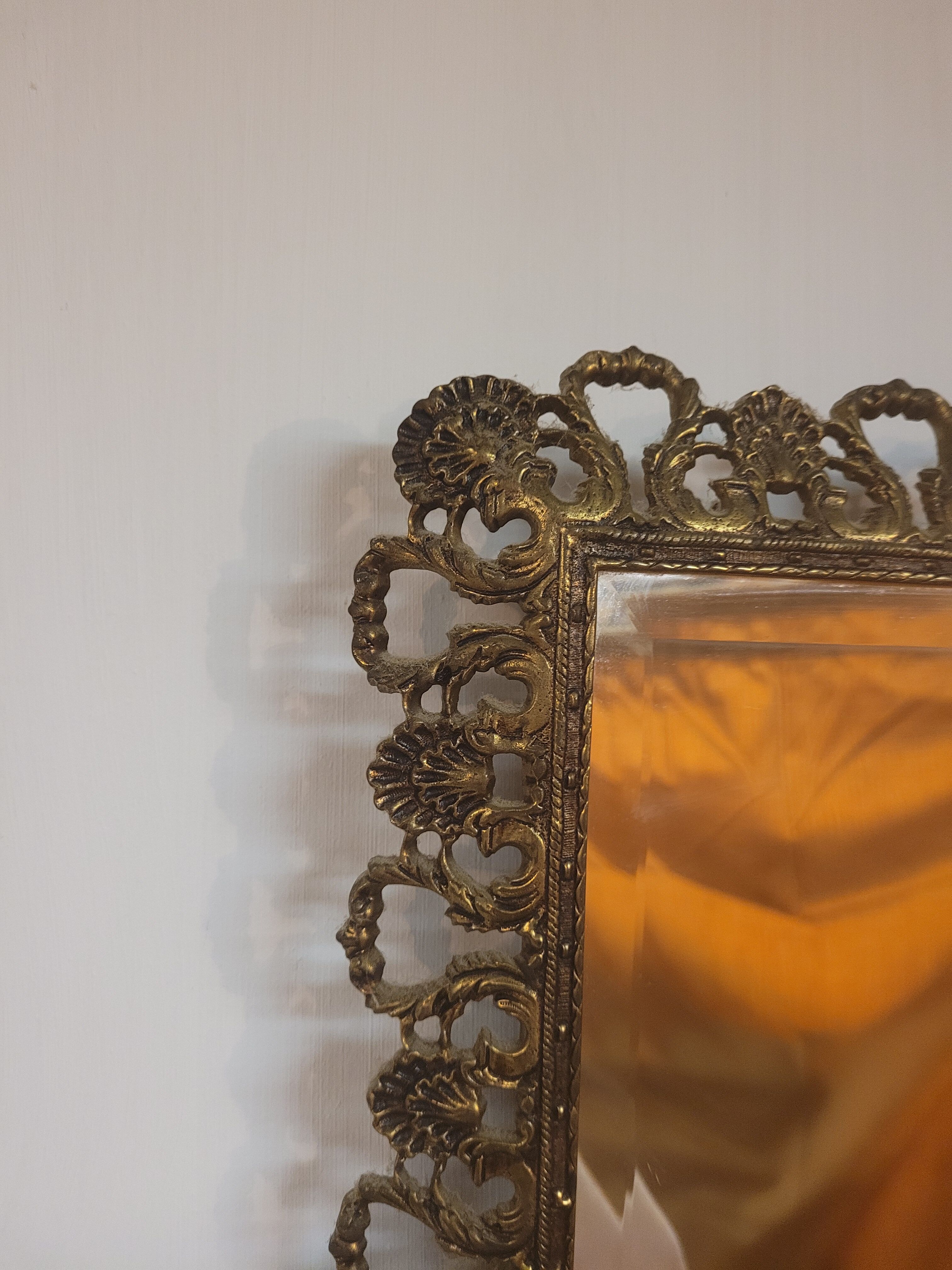 Bronze mirror 57x71cm