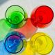 Verres colorés