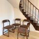 4 Baumann chairs, sled model