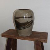 hand-painted ceramic vase