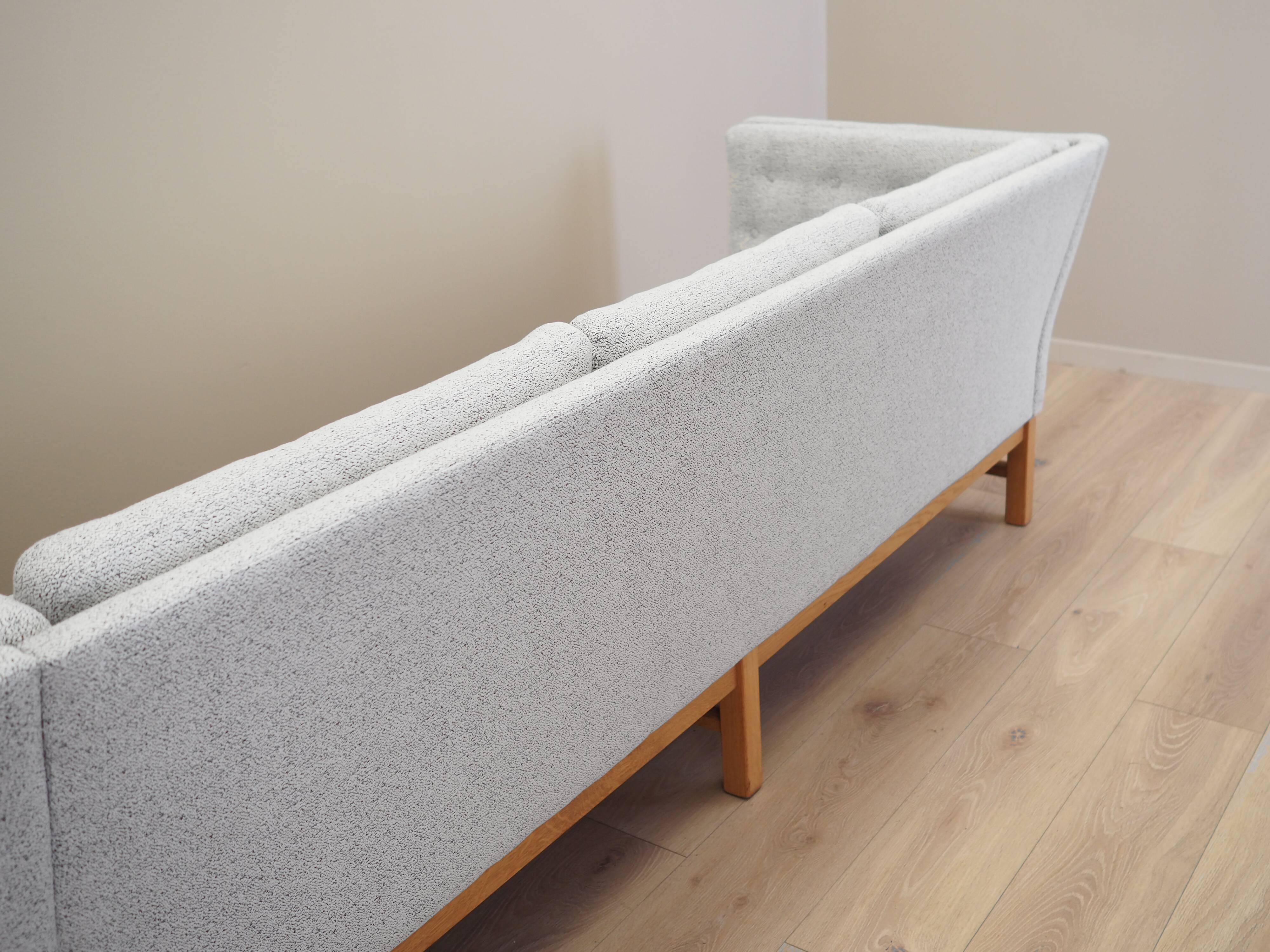 Oak sofa, Danish design, 1970s, manufactured by Erik Jørgensen Møbelfabrik