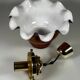 60s 70s Peill & Putzler Germany Ceiling Light Glass Space Age Design