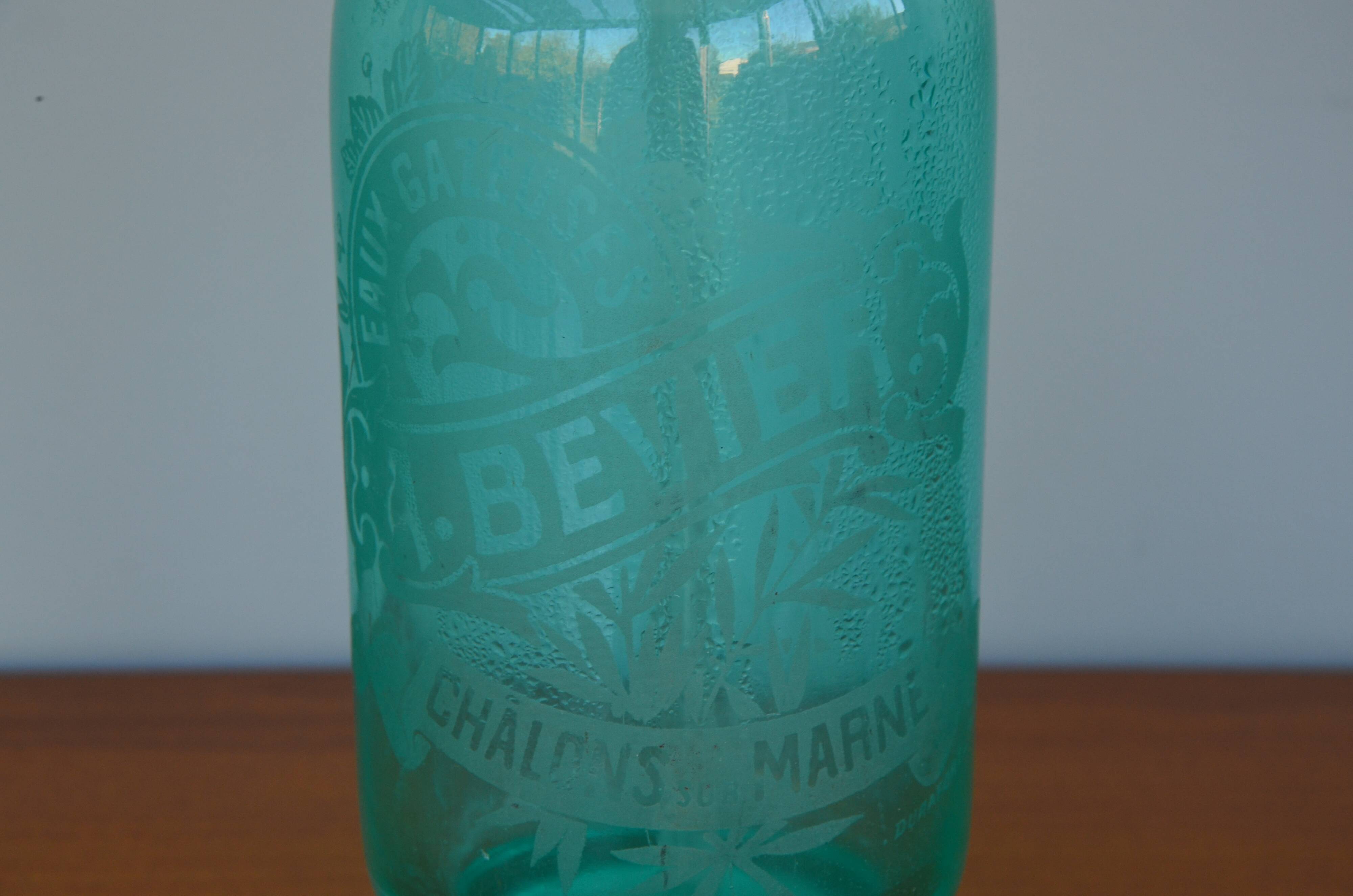 Sparkling water siphon Chalons sur Marne