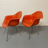 2 armchairs Dax by Charles & Ray Eames