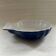 Large blue seashell platter
