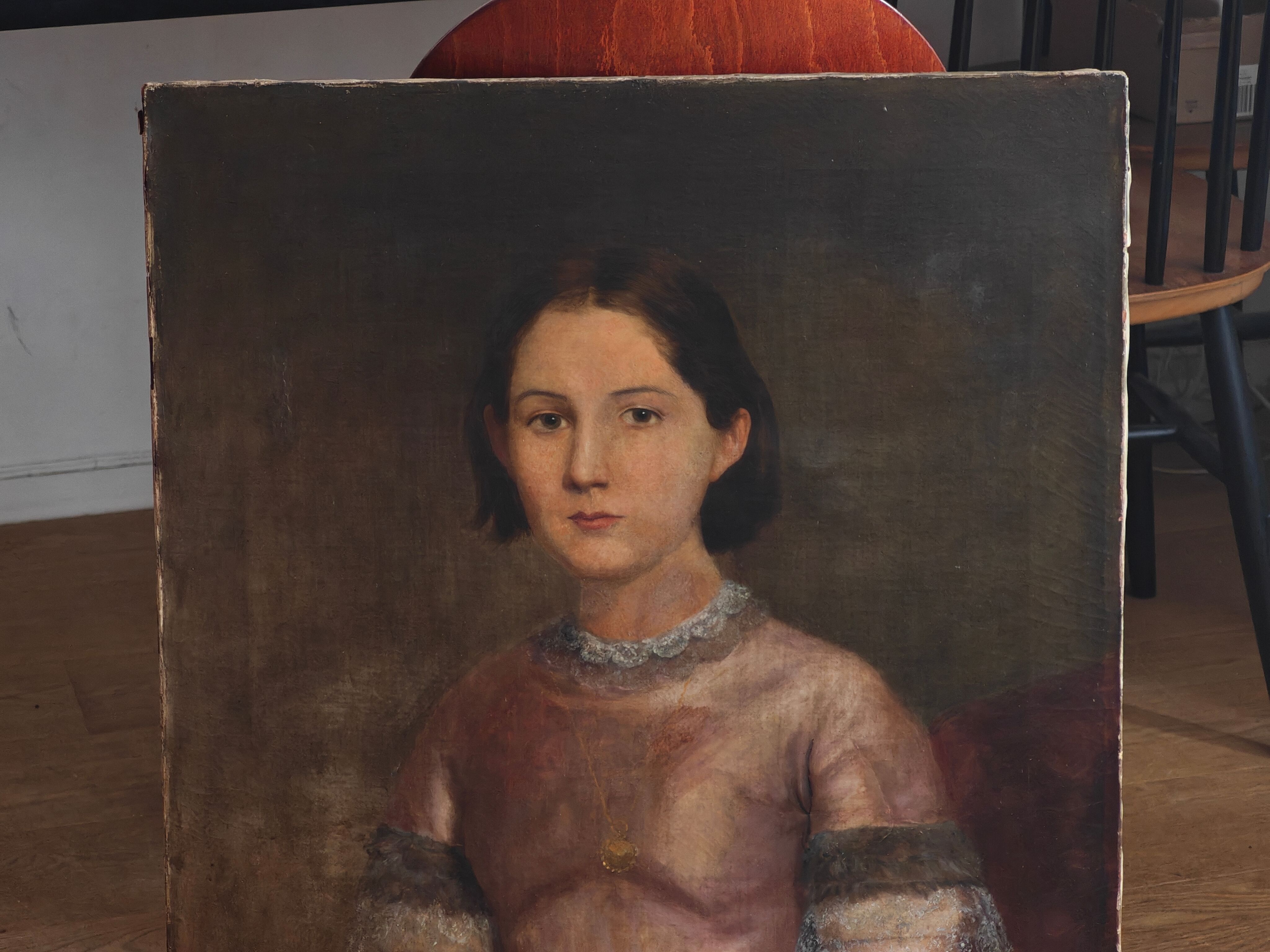 ancient portrait painting,