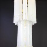 Murano glass ice pendant by Limburg, Germany, 1970s