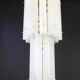 Murano glass ice pendant by Limburg, Germany, 1970s