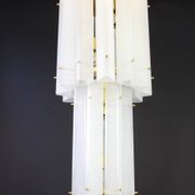Murano glass ice pendant by Limburg, Germany, 1970s