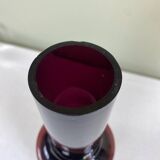 Vintage design glass vase