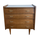Wooden dresser compass feet