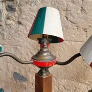 Lampadaire tablette 3 feux vintage années 50