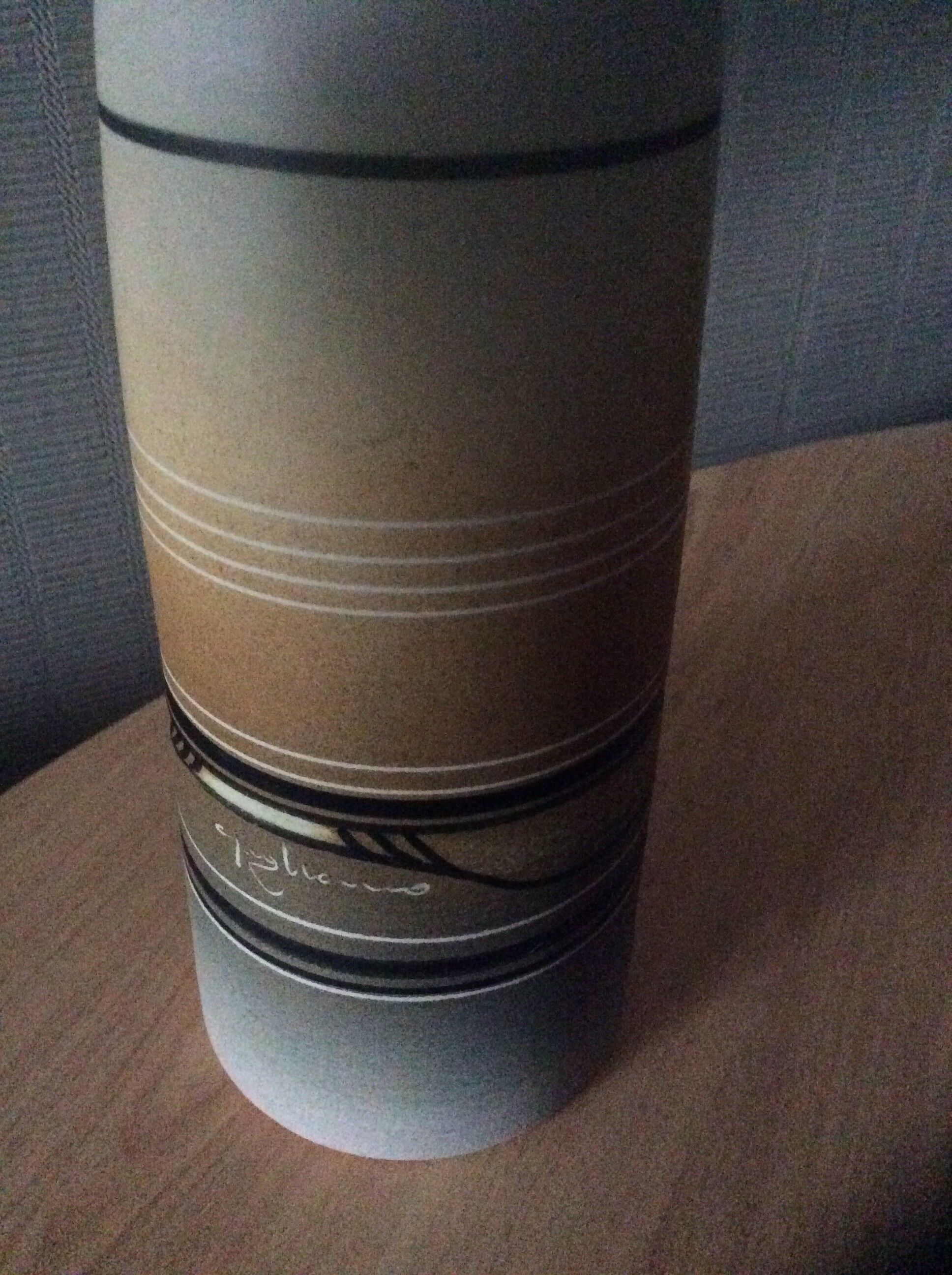 Handcrafted pottery vase