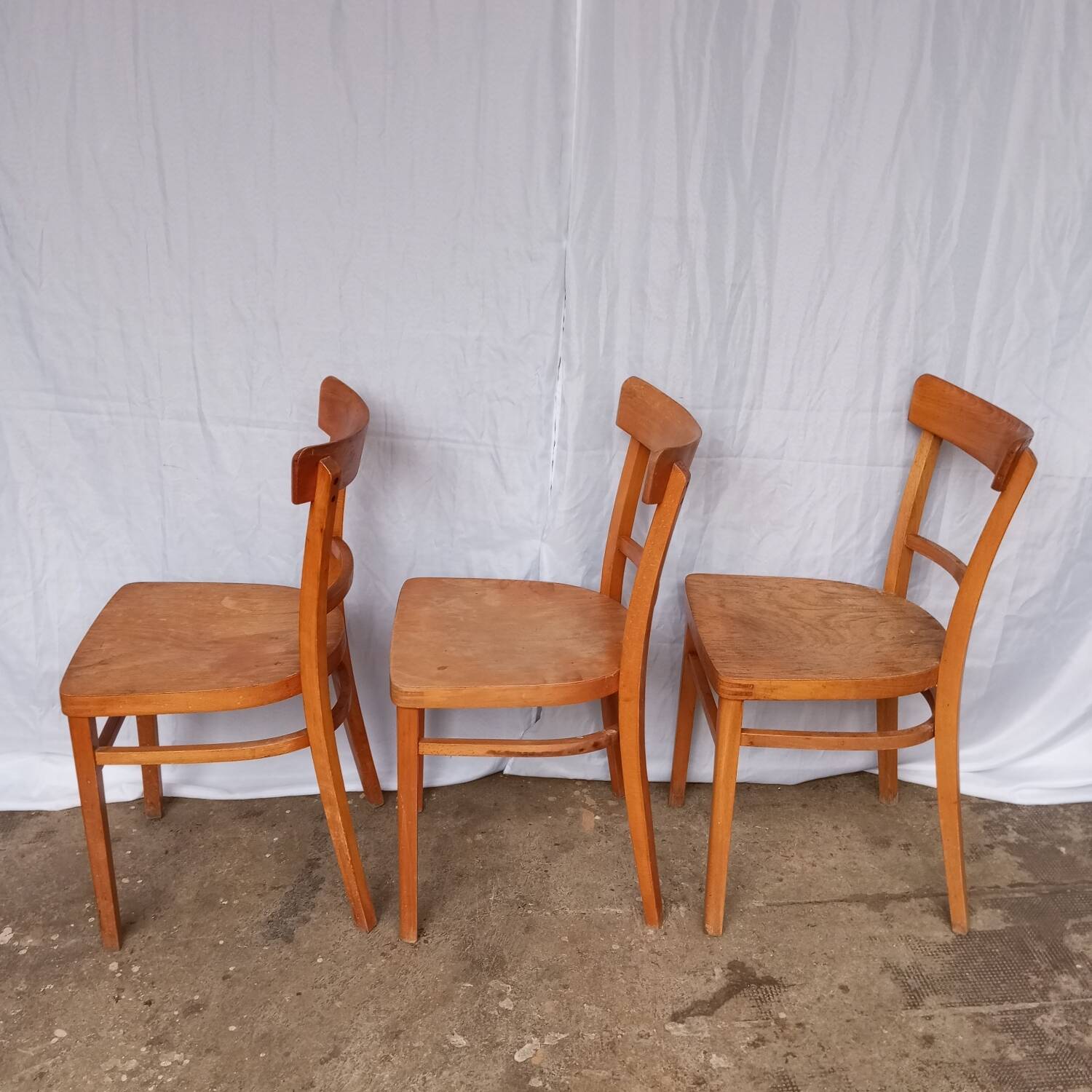 Antique bistro chairs