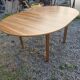Scandinavian extendable oak table from the 1960s (butterfly extension)