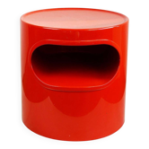 Table en plastique rouge par Emma Gismondi pour Artemide Italie