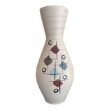 Large vase abstract motif West-Germany