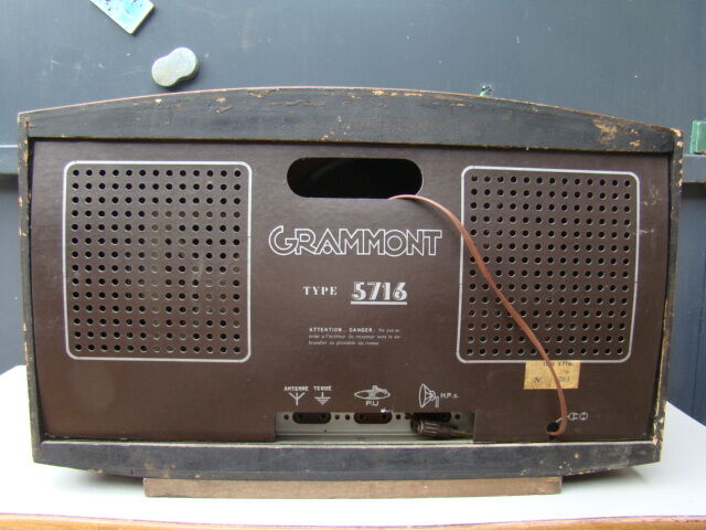 Poste de radio grammont ancien