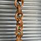 Pair of rattan ceiling lights