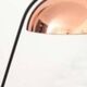 Table lamp Hay model Bell copper by Lars Beller Fjetland Denmark