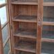 Wooden glass cabinet