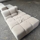Tufty-Time sofa with chaise longue - beige