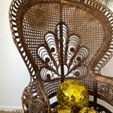 Emmanuelle peacock armchairs