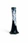 Vallauris Fat Lava Vase – Vintage French Ceramic Soliflore 60s Blue White