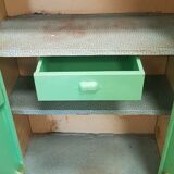 Industrial iron sideboard from the 1960s