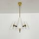 Brass Chandelier by Rupert Nikoll