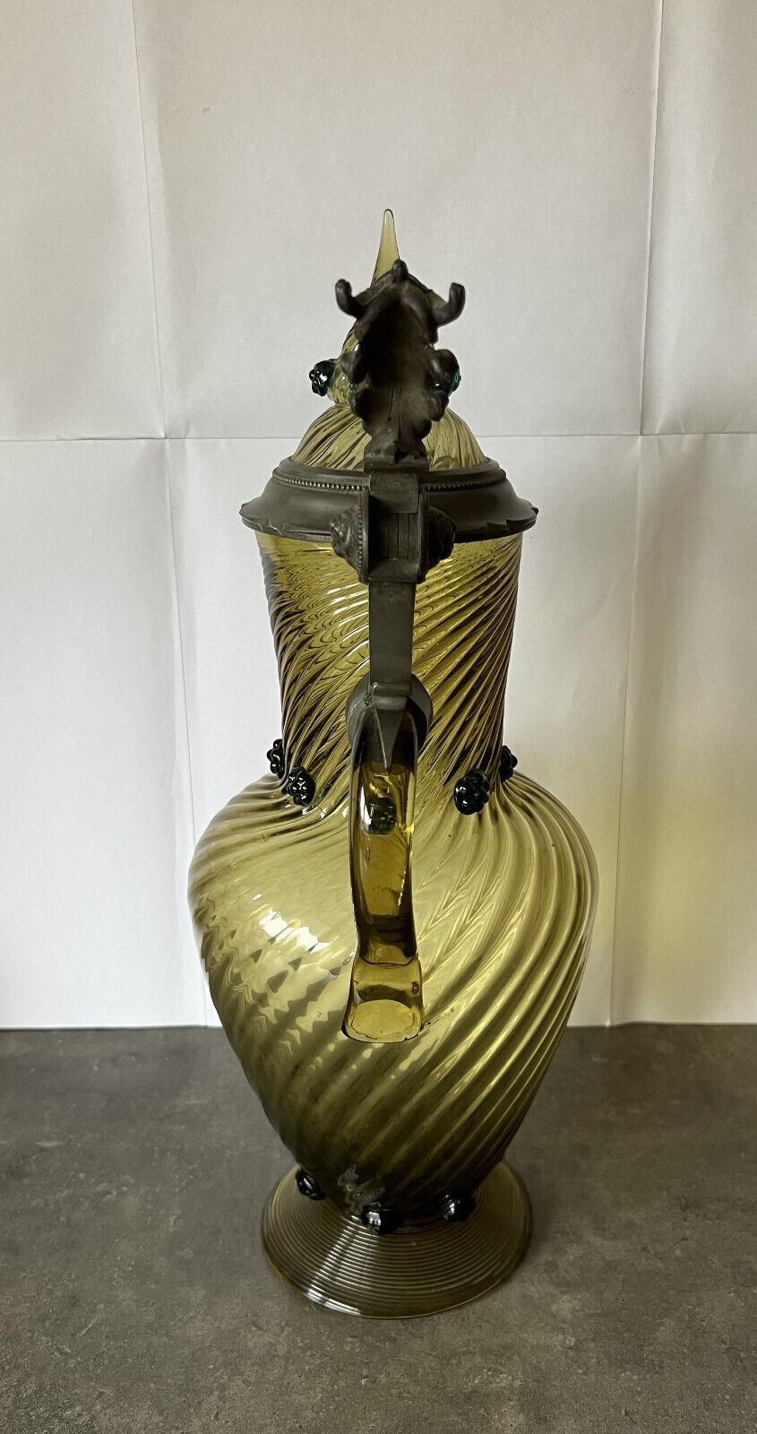 Napoleon III era Murano glass pourer circa 1880