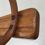 Wall door in curved wood Thonet