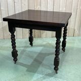 English oak table from the 1930s with 2 extensions