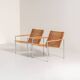 Early pair of modernist “SZ01” arm chairs by Martin Visser for Spectrum