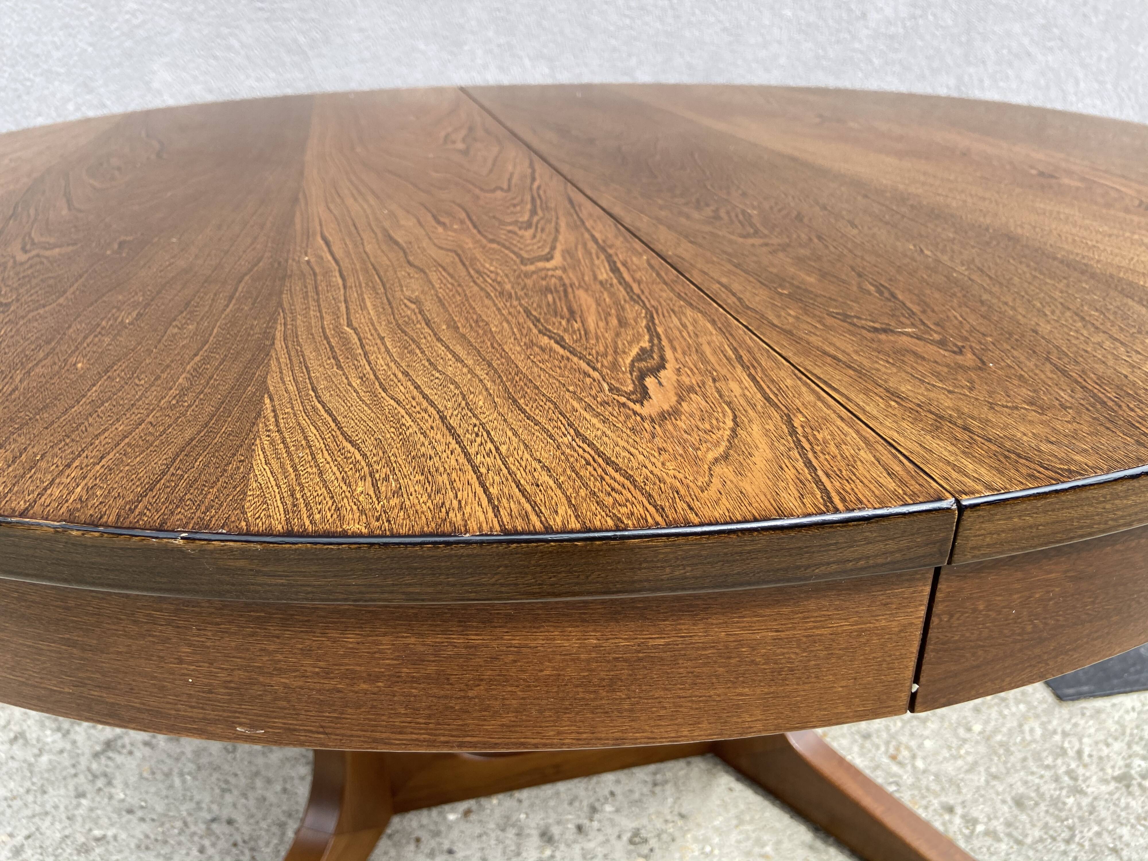 Baumann 1950s wooden dining table