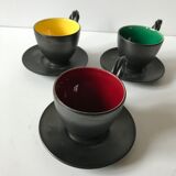 Color-coloured vallauris cups