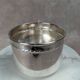 Vintage silver-plated cup and saucer