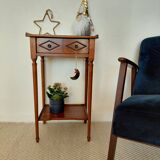 Small vintage wooden console - 1 drawer - family home