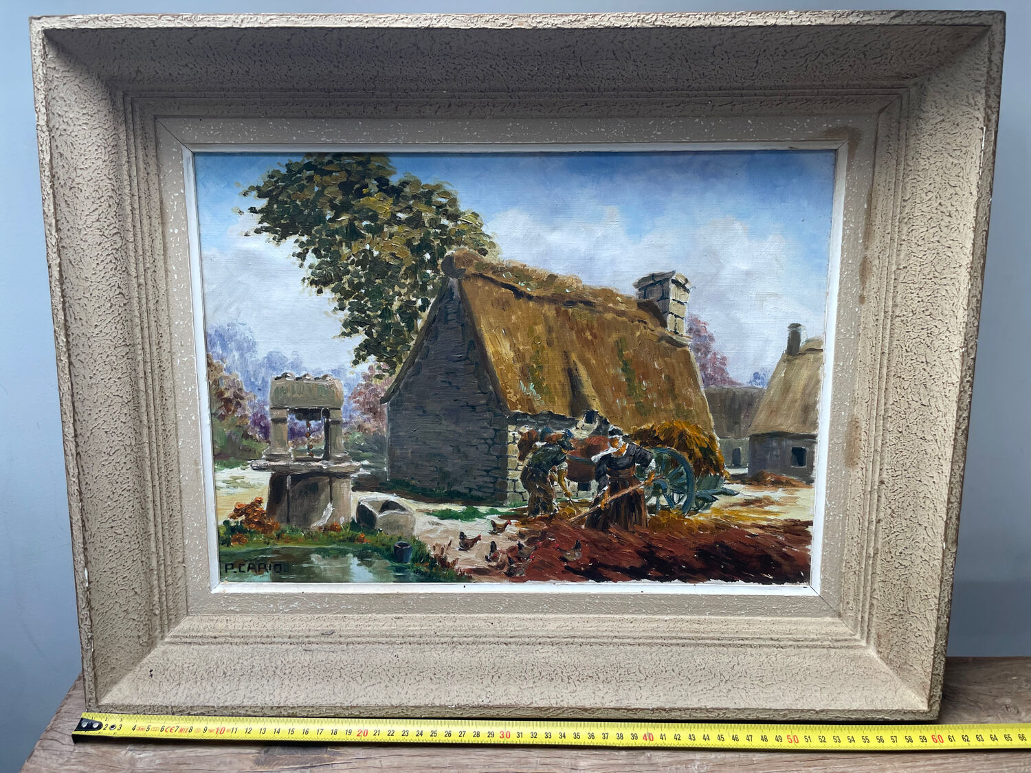 Oil on canvas Pierre Cario