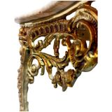 Console vintage en bronze