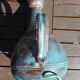 Montgolfier ceramic lamp foot, signed