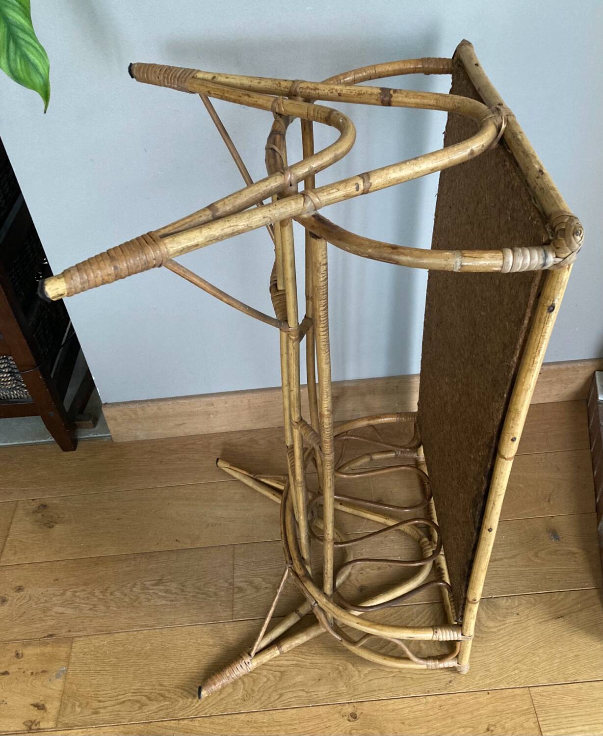 Vintage wicker rattan coffee table from the 1960s/70s (delivery possible)
