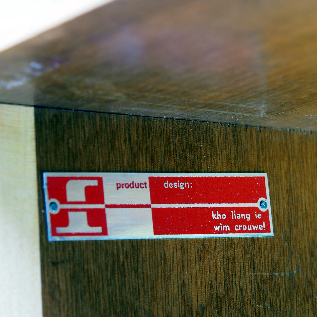 Dutch 1950s wall unit by Kho Liang Ie for Fristo