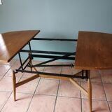 Scandinavian retractable table  60s