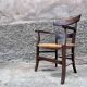 Rustic mulched armchair in oak 1940
