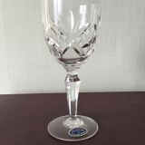 Crystal wine glass