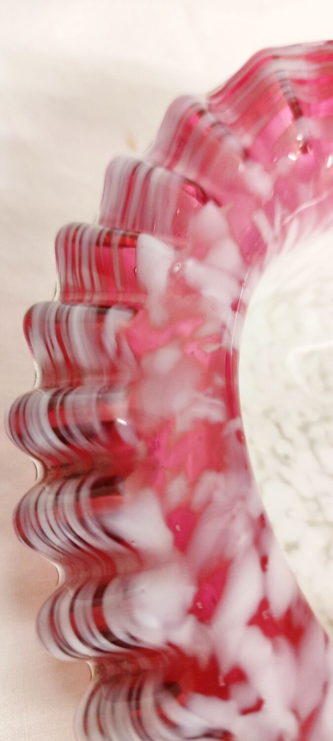 Murano glass centerpiece Italy 1940s