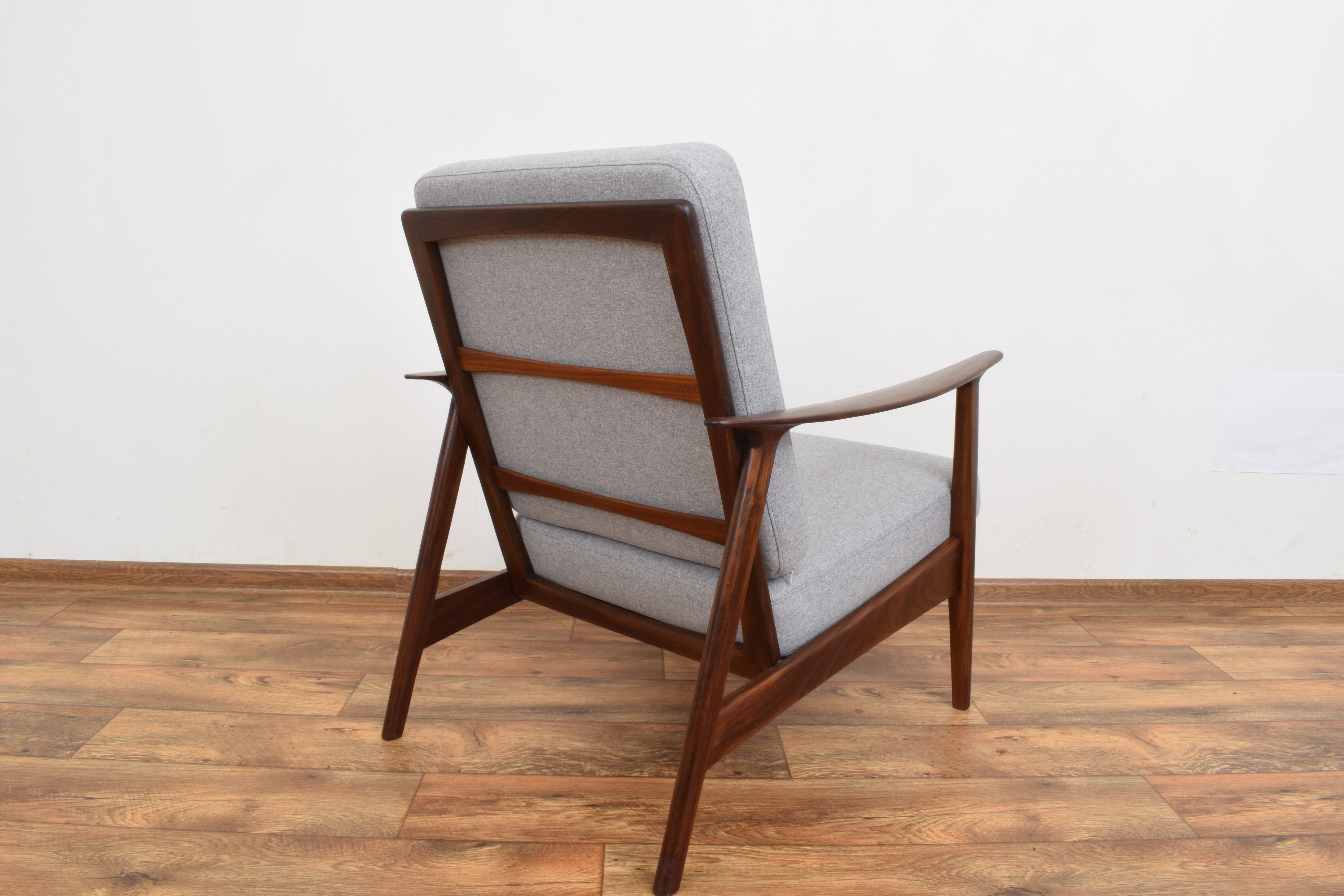 Mid-Century Danish Teak Armchair, 1960s.