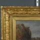 Painting "The Wild Coast of Belle-Île-en-Mer", French school of the 19th century.