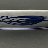 Large porcelain dish of Imari XIXth floral decoration